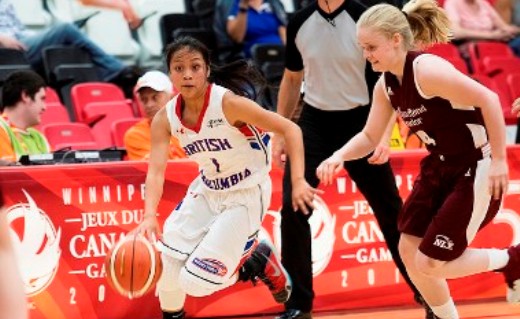Team BC's basketball teams have strong performances on day 1 of the 2017 Canada Summer Games